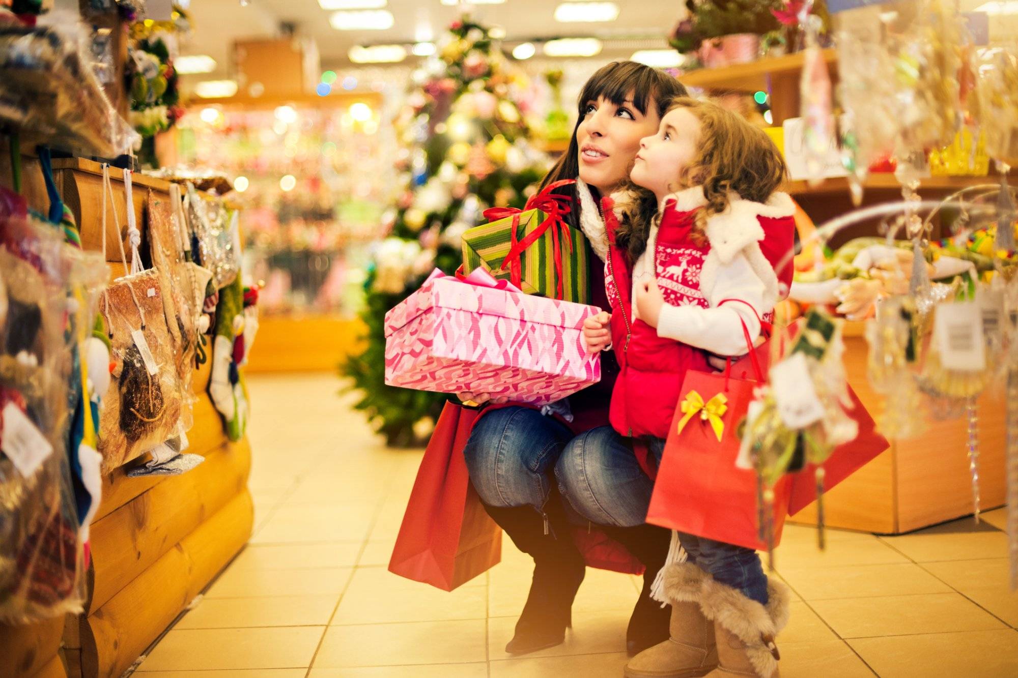 Christmas shopping Christmas shopping