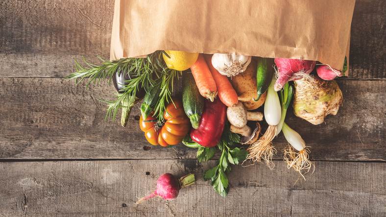Fresh vegetables healthy food concept Fresh vegetables healthy food concept